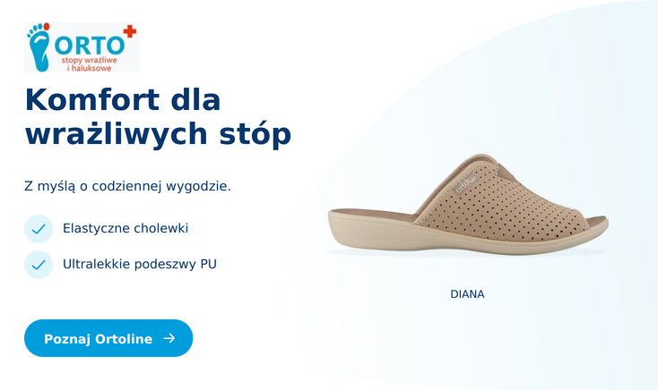 Komfort dla wrażliwych stóp