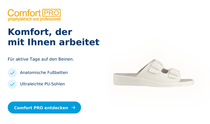 Komfort, der mit Ihnen arbeitet