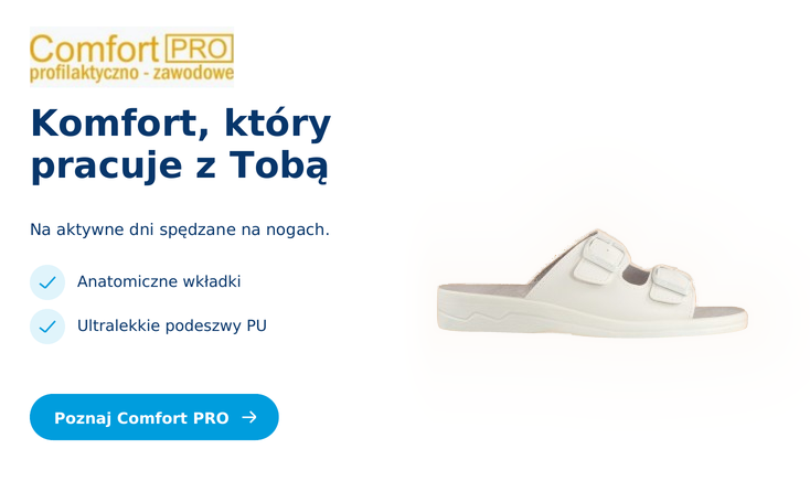 Komfort, który pracuje z Tobą